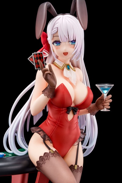 リーセリア・レイ・クリスタリア 深紅のバニーフィギュアwithぺろりシステム 画像17