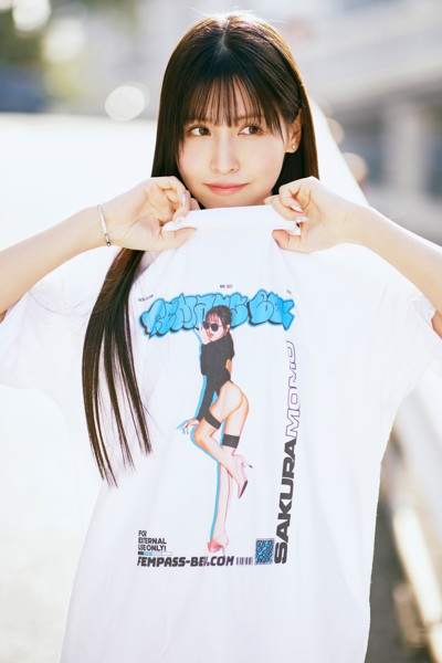 【SAKURA MOMO】PHOTO TEE 画像9