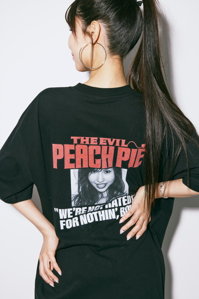 【SAKURA MOMO】THE EVIL PEACH PIE TEE 画像1
