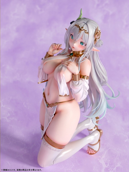 肉感少女 異世界エロフ アリーシア 1/4スケール塗装済み完成品フィギュア 画像13