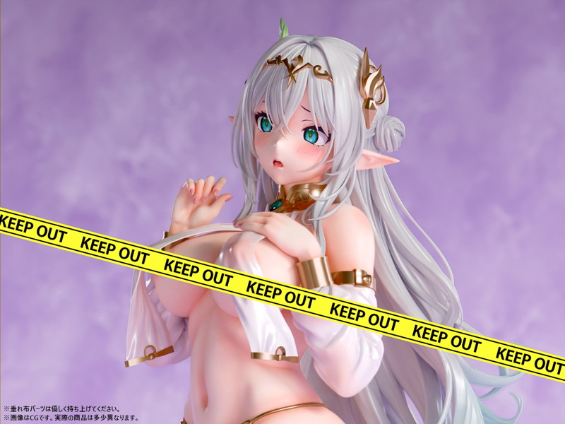 肉感少女 異世界エロフ アリーシア 1/4スケール塗装済み完成品フィギュア 画像18