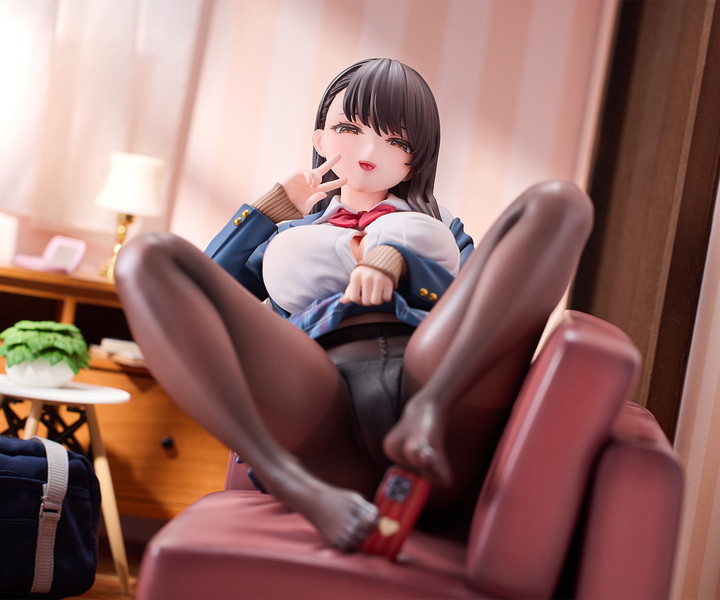 足で自撮り少女 画像1