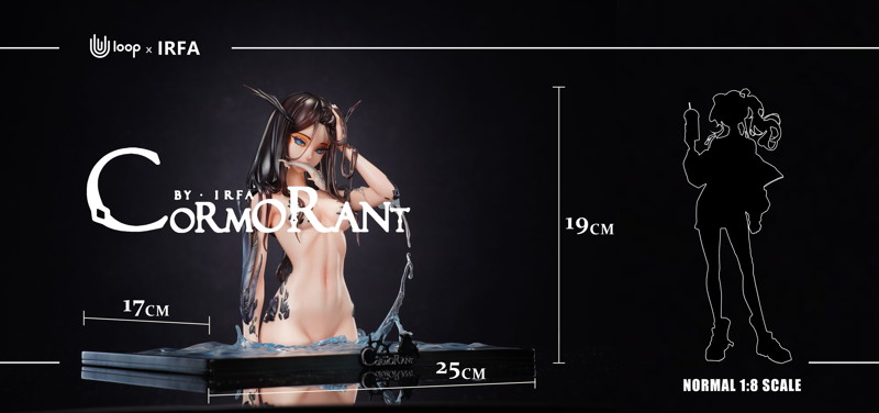 IRFAイラスト Cormorant-鵜 画像9