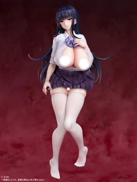 きろめ「委員長の皮を被ったどすけべ女子」清水谷理沙 脱衣ver. 1/6スケール塗装済み完成品フィギュア 画像8