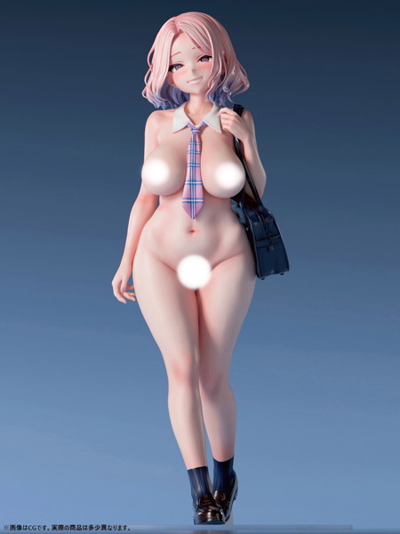 肉感少女 全裸登校 加藤さん 1/4スケール塗装済み完成品フィギュア 画像11