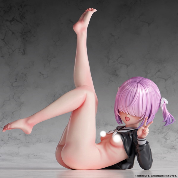 肉感少女 メカクレ彼女 優羽ちゃん 1/6スケール塗装済み完成品フィギュア 画像2