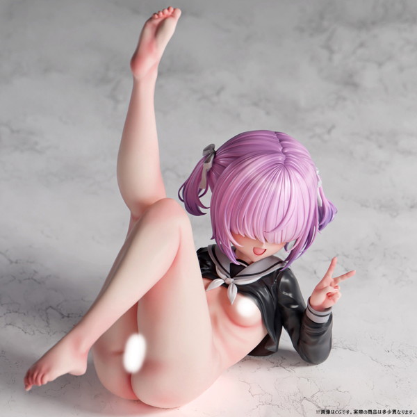 肉感少女 メカクレ彼女 優羽ちゃん 1/4スケール塗装済み完成品フィギュア 画像9