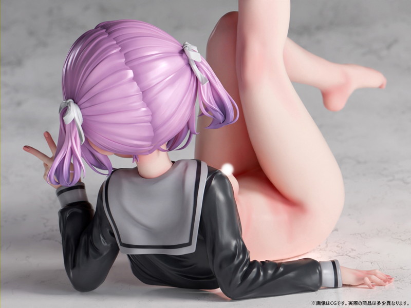 肉感少女 メカクレ彼女 優羽ちゃん 1/4スケール塗装済み完成品フィギュア 画像14