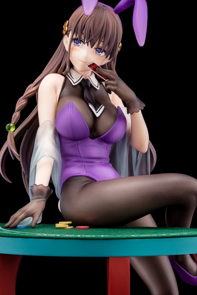 エルフィーネ・フィレット 花紫のバニーフィギュアwithぺろりシステム 画像10