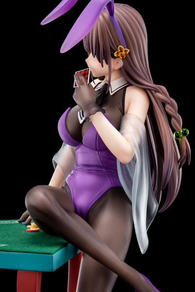 エルフィーネ・フィレット 花紫のバニーフィギュアwithぺろりシステム 画像12