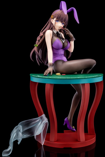 エルフィーネ・フィレット 花紫のバニーフィギュアwithぺろりシステム 画像16