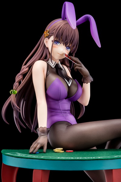 エルフィーネ・フィレット 花紫のバニーフィギュアwithぺろりシステム 画像18