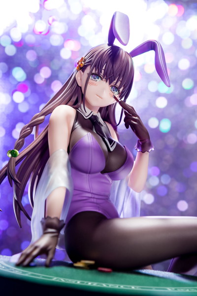 エルフィーネ・フィレット 花紫のバニーフィギュアwithぺろりシステム 画像20