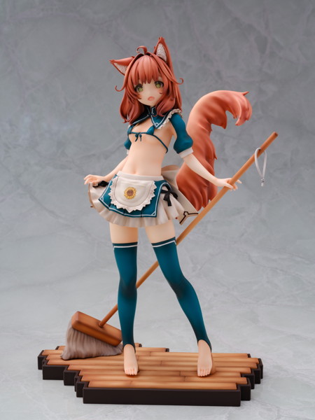 さわやか鮫肌オリジナルキャラクター けもみみメイド キキーモラ 画像1
