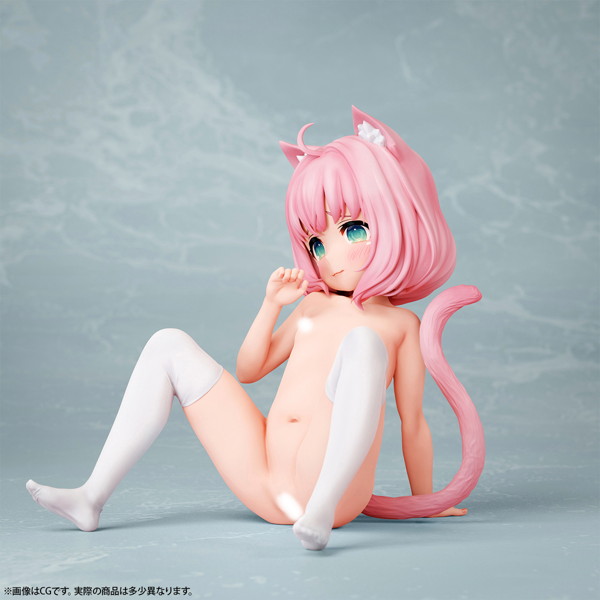 ウラ恋少女 擬人化ちびネコ マカロン 1/3スケール塗装済み完成品フィギュア 画像4
