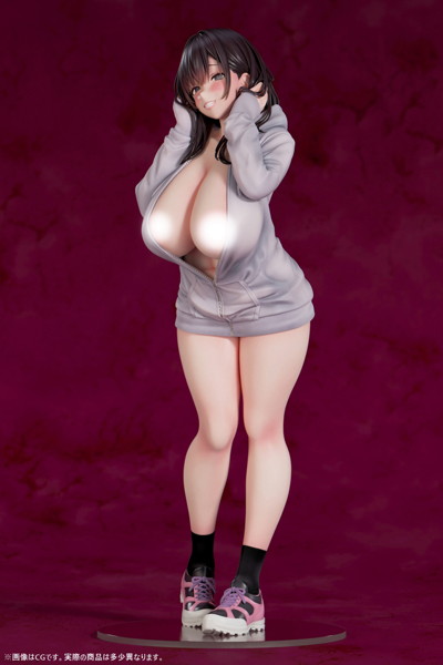 肉感少女 はだぱーかー ふうな 1/4スケール塗装済み完成品フィギュア 画像3