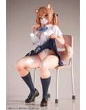 肉感少女 発情期メスケモ同級生の誘惑 小麦 1/4スケール塗装済み完成品フィギュア 画像2