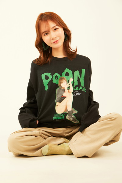 miru long sleeve Tee by MNKM/XLサイズ 画像2