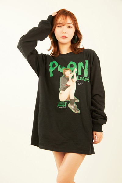 miru long sleeve Tee by MNKM/XLサイズ 画像5
