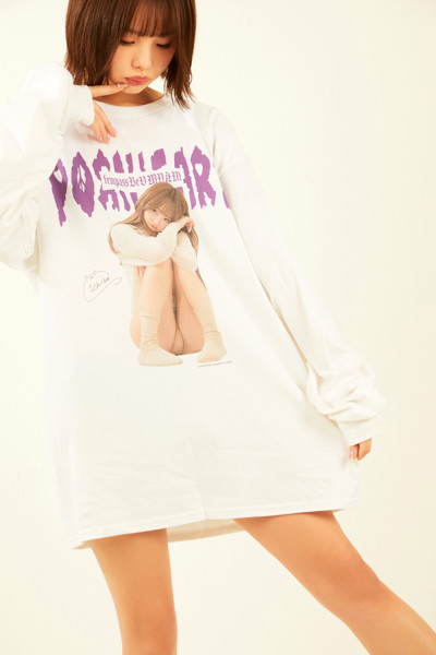 Ichika Matsumoto long sleeve Tee by MNKM/Lサイズ 画像6