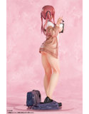 なな枕「ピアスを見せてくれる赤髪ギャルちゃん」素顔ver. 1/5スケール塗装済み完成品フィギュア