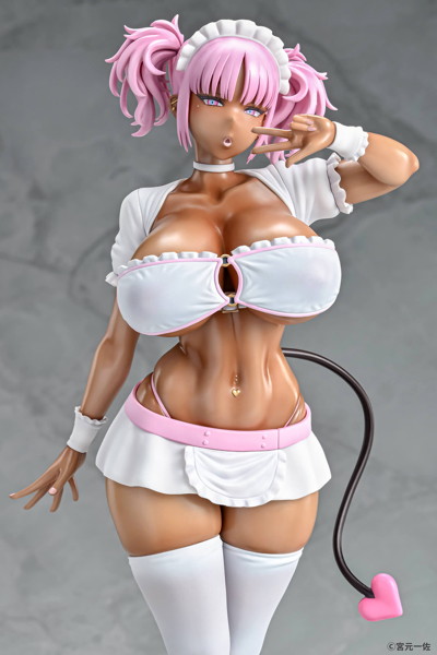 黒ギャルメイド淫魔 ここあ Pink ver. 画像10