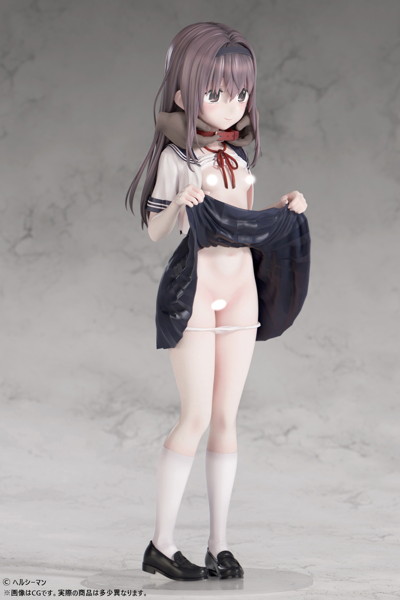 ヘルシーマン「好きな子に告白したらハ●撮り動画が送られてきた話」白鳥さん 1/6スケール塗装済み完成品フィギュア 画像9