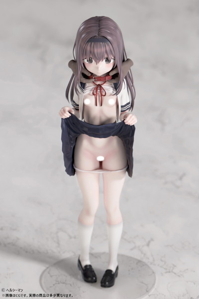 ヘルシーマン「好きな子に告白したらハ●撮り動画が送られてきた話」白鳥さん 1/4スケール塗装済み完成品フィギュア 画像11