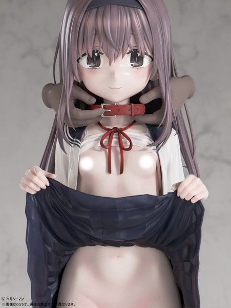 ヘルシーマン「好きな子に告白したらハ●撮り動画が送られてきた話」白鳥さん 1/4スケール塗装済み完成品フィギュア 画像16