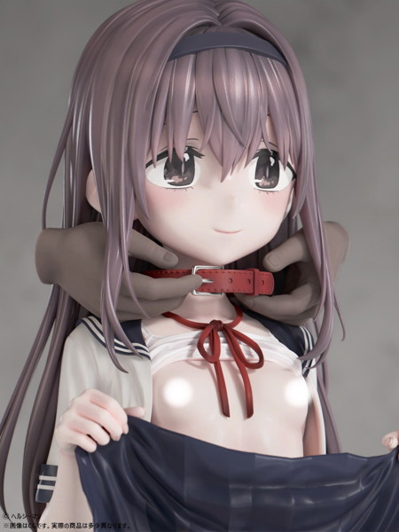 ヘルシーマン「好きな子に告白したらハ●撮り動画が送られてきた話」白鳥さん 1/4スケール塗装済み完成品フィギュア 画像19