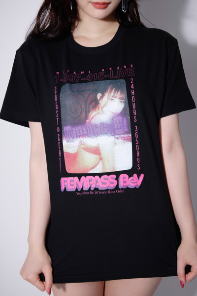 【MITANI AKANE】MIMIC GIRL TEE/Lサイズ 画像12