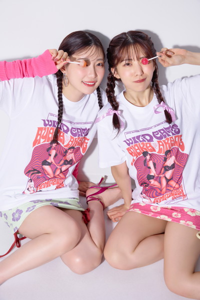 【MITANI AKANE&YAMAGISHI AYAKA】 WILD CATS TEE/Lサイズ 画像1