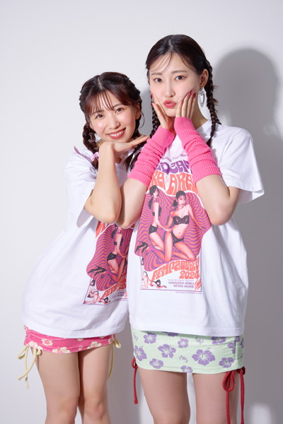 【MITANI AKANE&YAMAGISHI AYAKA】 WILD CATS TEE/Lサイズ 画像6