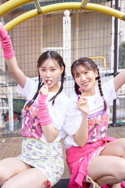【MITANI AKANE&YAMAGISHI AYAKA】 WILD CATS TEE/Lサイズ 画像11