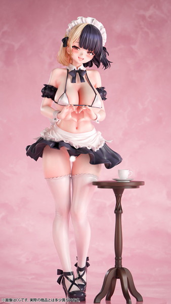 肉感少女 コンカフェ嬢の新サービス ねる 1/6スケール塗装済み完成品フィギュア 画像1