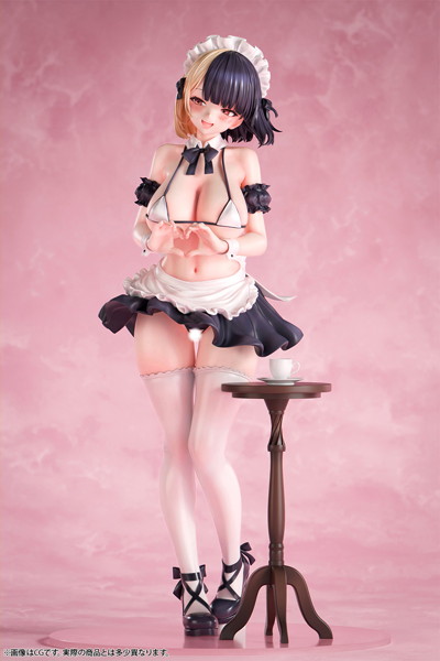 肉感少女 コンカフェ嬢の新サービス ねる 1/6スケール塗装済み完成品フィギュア 画像3