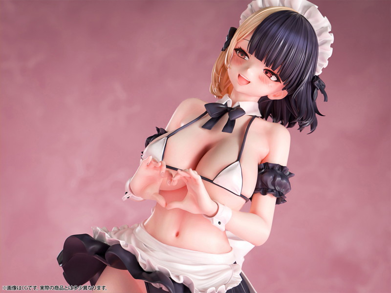肉感少女 コンカフェ嬢の新サービス ねる 1/6スケール塗装済み完成品フィギュア 画像16