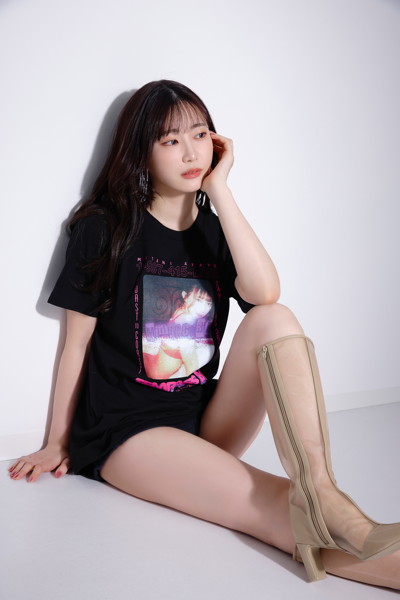 【MITANI AKANE】MIMIC GIRL TEE/XLサイズ 画像11