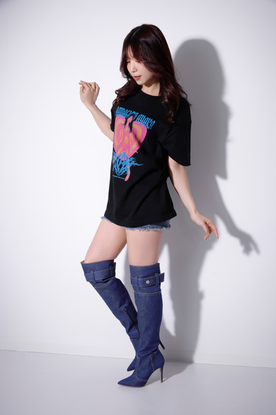 【YAMAGISHI AYAKA】 METAL TEE/XLサイズ 画像7