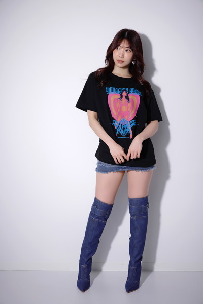 【YAMAGISHI AYAKA】 METAL TEE/XLサイズ 画像8