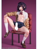 肉感美少年 男の娘 千秋 ズルムケver. 1/6スケール塗装済み完成品フィギュア 画像2