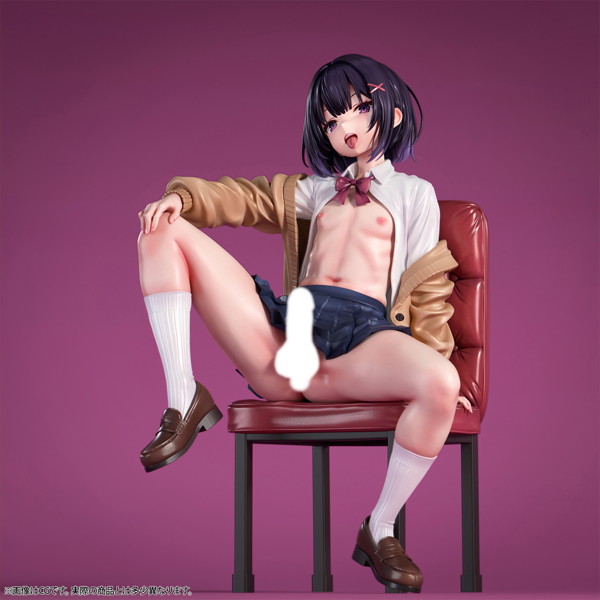 肉感美少年 男の娘 千秋 ズルムケver. 1/4スケール塗装済み完成品フィギュア 画像12