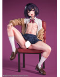 肉感美少年 男の娘 千秋 短小ver. 1/6スケール塗装済み完成品フィギュア 画像1