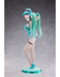 グリーンツインテバニーちゃん 網タイツVer. 画像1