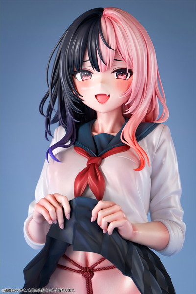 肉感少女 スカートの下は… 「寿々」 縄パンver. 1/6スケール塗装済み完成品フィギュア 画像11
