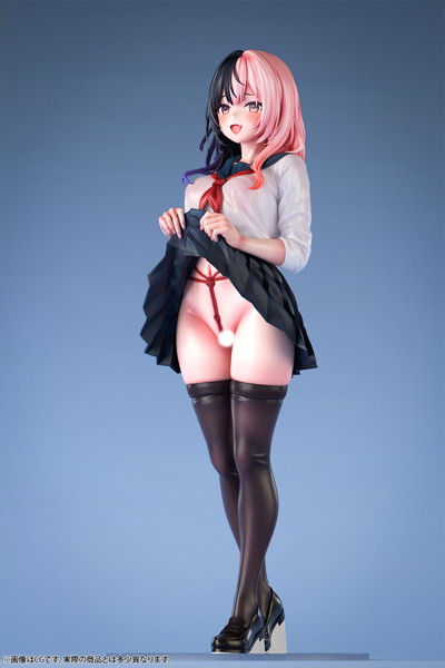 肉感少女 スカートの下は… 「寿々」 縄パンver. 1/4スケール塗装済み完成品フィギュア 画像13