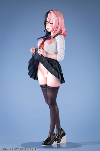 肉感少女 スカートの下は… 「寿々」 ノーパンver. 1/6スケール塗装済み完成品フィギュア 画像4