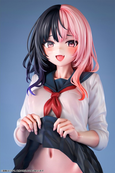 肉感少女 スカートの下は… 「寿々」 ノーパンver. 1/6スケール塗装済み完成品フィギュア 画像11