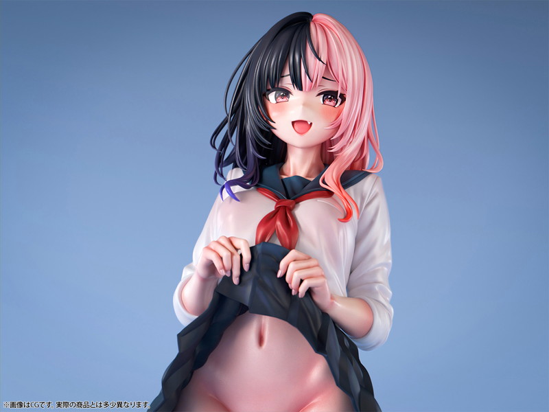 肉感少女 スカートの下は… 「寿々」 ノーパンver. 1/6スケール塗装済み完成品フィギュア 画像15