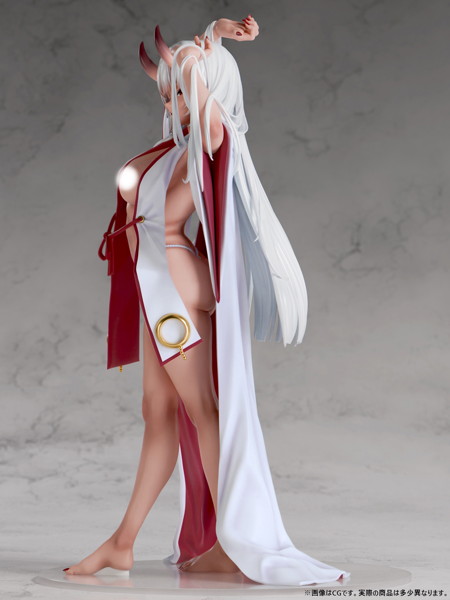 ラマンダ「鬼巫女」 1/4スケール塗装済み完成品フィギュア 画像5